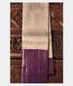 Cream Handwoven Kanjivaram Silk Saree T1867081