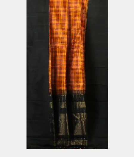 Multicolour Handwoven Kanjivaram Silk Saree T1129162