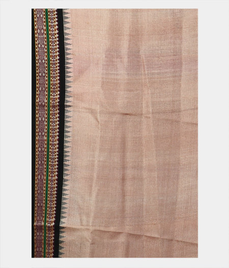 Beige Vidarbha Tussar Saree T2034263