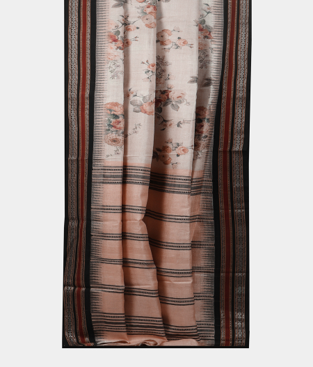 Beige Vidarbha Tussar Saree T2034352