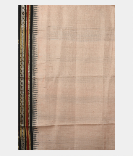 Beige Vidarbha Tussar Saree T2034353