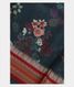 Dark Grey Vidarbha Tussar Saree T1915911