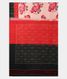 Peach Ikat Silk Saree T1988134