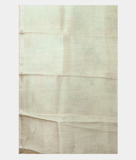 Yellow Organza Printed Saree T1579313