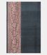 Bluish Grey Tussar Printed Saree T2020693