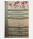 Beige Twill Silk Saree T1994184