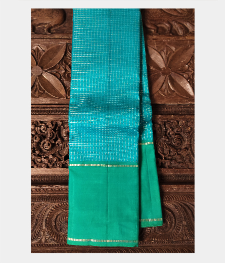 Blue Handwoven Kanjivaram Silk Saree T192891-image
