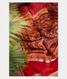 Red Kora Organza Printed Saree T1994601