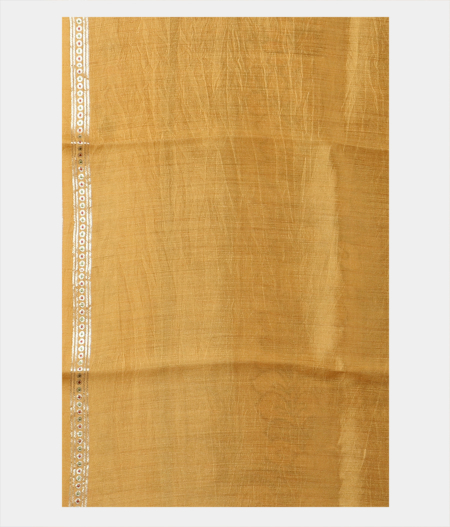 Yellow Kora Organza Printed Saree T1994914