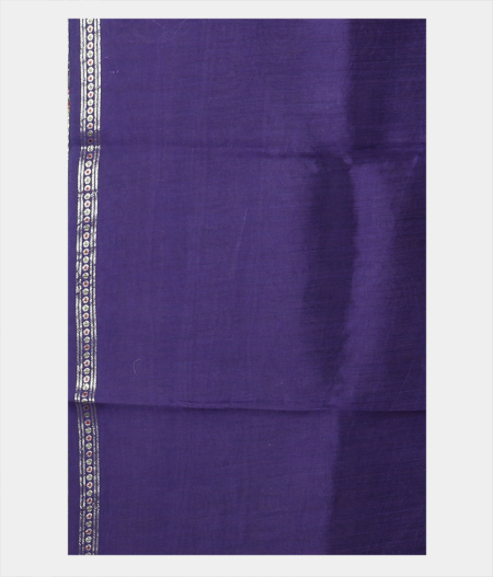 Purple Kora Organza Printed Saree T1994764