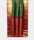 Green Handwoven Kanjivaram Silk Saree T2058892