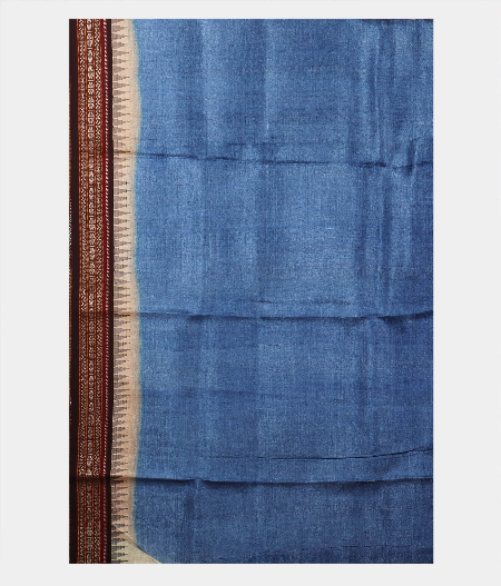 Blue Vidarbha Tussar Saree T2034373