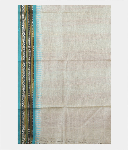 Light Beige Vidarbha Tussar Saree T2051843