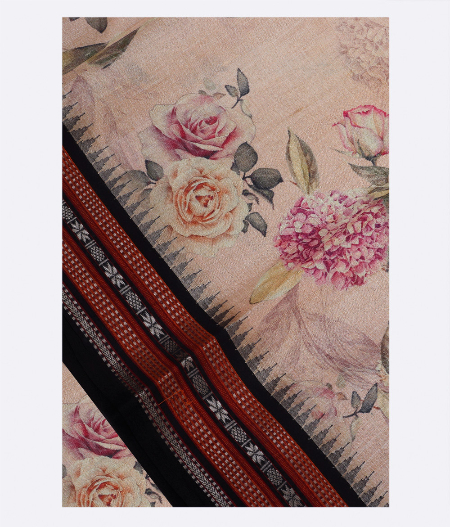 Mauve Pink Vidarbha Tussar Saree T205200-image