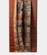 Light Rust Tussar Handpainted Kalamkari Saree T2020272