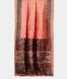 Peach Kora Organza Embroidery Saree T2040182