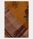 Mustard Yellow Kora Organza Printed Saree T1881181
