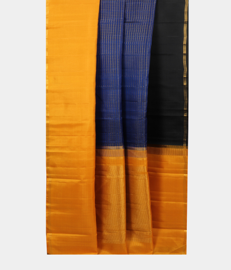 Blue Handwoven Kanjivaram Silk Saree T1861102