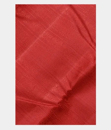 Red Handwoven Kanjivaram Silk Saree T1661405