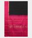 Black Handwoven Kanjivaram Silk Saree T1415354