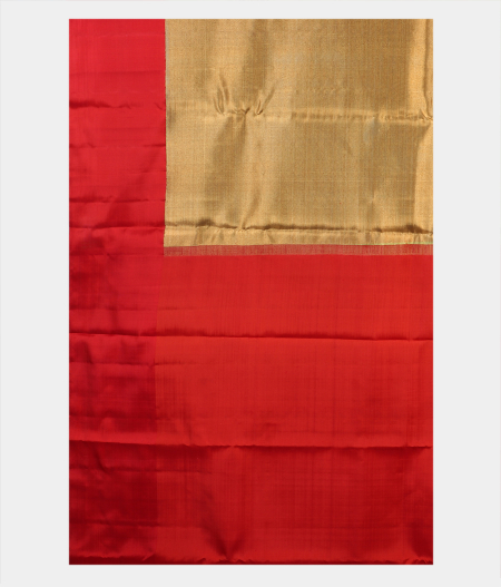 Gold Handwoven Kanjivaram Tissue Silk Saree T1210084