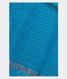 Peacock Blue Raw Silk Saree T1974821