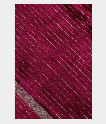 Burgundy Raw Silk Saree T197485-image