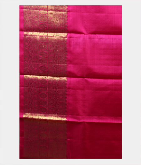 Yellow Handwoven Kanjivaram Silk Kids Pavadai T1561623
