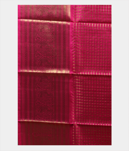 Yellow Handwoven Kanjivaram Silk Kids Pavadai T2059613