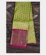 Yellowish Green Handwoven Kanjivaram Silk Kids Pavadai T1561501