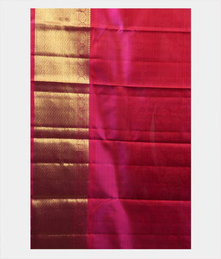 Yellowish Green Handwoven Kanjivaram Silk Kids Pavadai T1561503