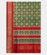 Green Patan Patola Silk Dupatta LA116443