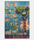Light Blue Tussar Printed Saree T1898833
