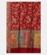 Red Cashmere Kani Silk Dupatta T1891553