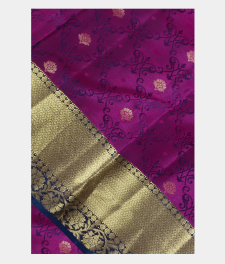 Purple Soft Silk Saree T203538-image