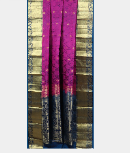 Purple Soft Silk Saree T2035382