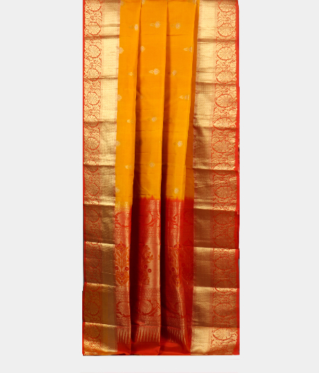 Yellow Soft Silk Saree T2013982