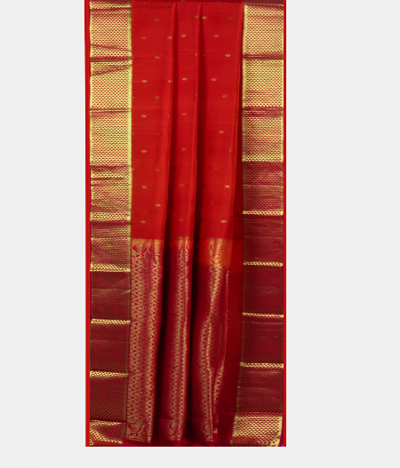 Orange Soft Silk Saree T1635572