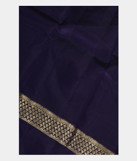 Dark Blue Soft Silk Saree T200536-image