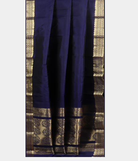 Dark Blue Soft Silk Saree T2005362