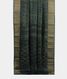 Dark Green Tussar Printed Saree T2068992