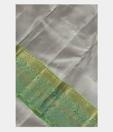 Light Grey Soft Silk Saree T200360-image