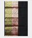 Dark Grey Soft Silk Saree T2014483