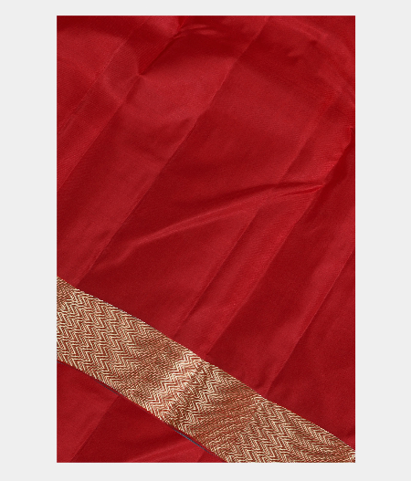 Red Soft Silk Saree T200523-image