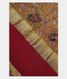 Light Brown Tussar Handpainted Kalamkari Saree T1910611
