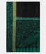 Black Kanjivaram  Handpainted Kalamkari Saree T1564594