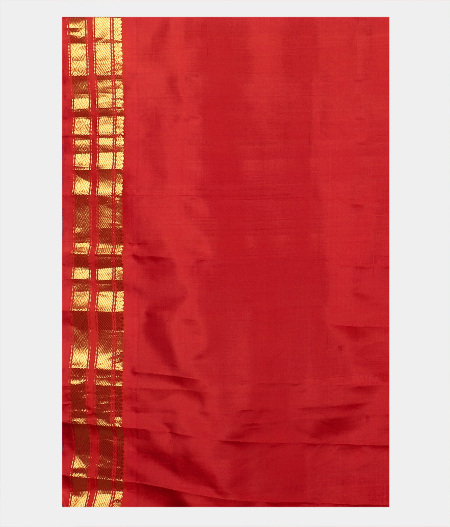 Green kanjivaram Kalamkari Patchwork Saree T1876513