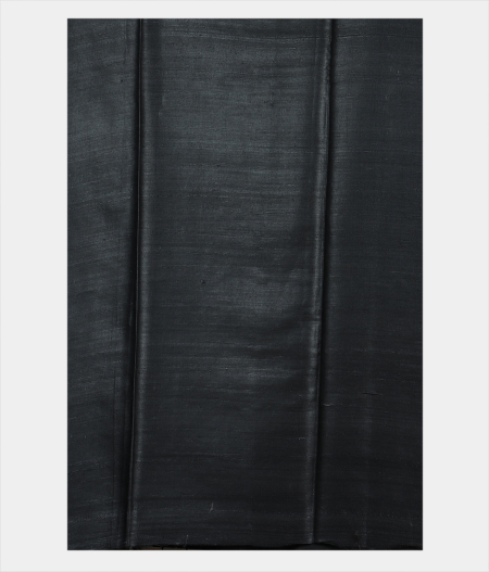 Beige Tussar Kantha Work Saree T1831333