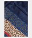 Blue Tussar Kantha Work Saree T2054531