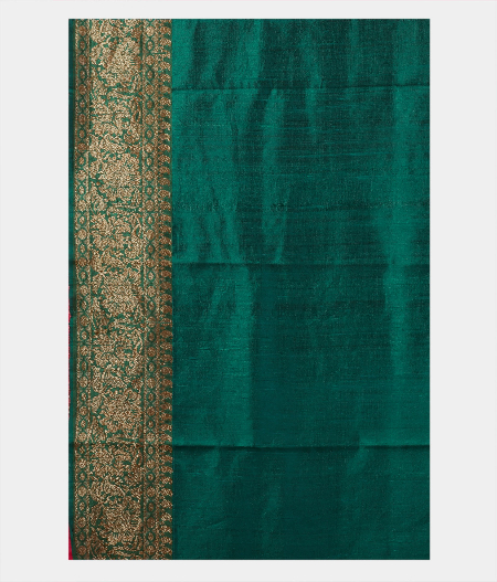 Magenta Banaras Tussar Saree T1896933